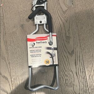 Rubbermaid FastTrack  Garage Organization System Vertical Bike Hook Hanging 12 -